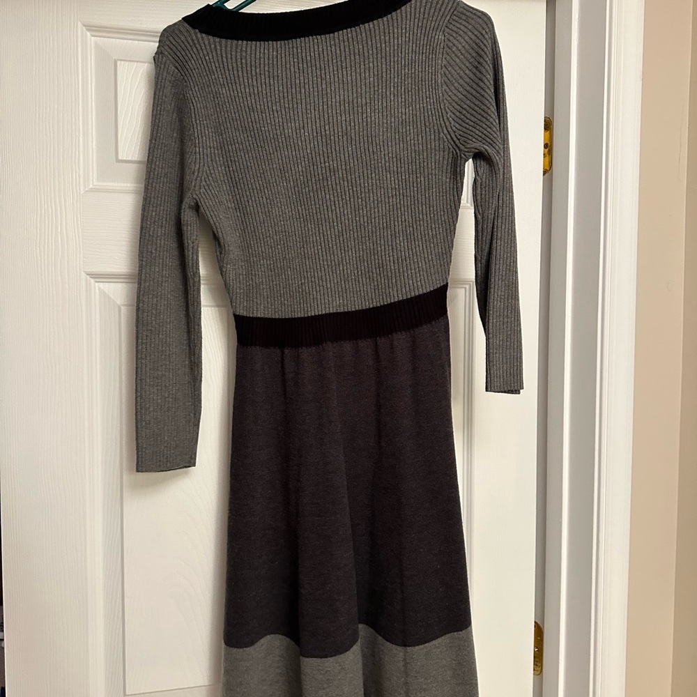 Dress.  Size Small.  Black and gray knit material